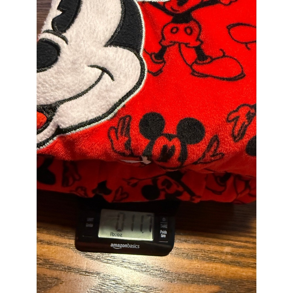 Disney Mickey Mouse Red Pajama Set Sleepwear Top Pants Womens S cozy soft - Picture 15 of 15